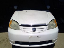 2001 HONDA CIVIC, WHITE, EX MODEL, 1.7L VTEC,  A26293
